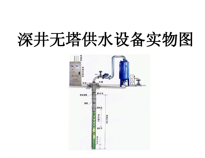 鄄城县井泵无塔式供水设备